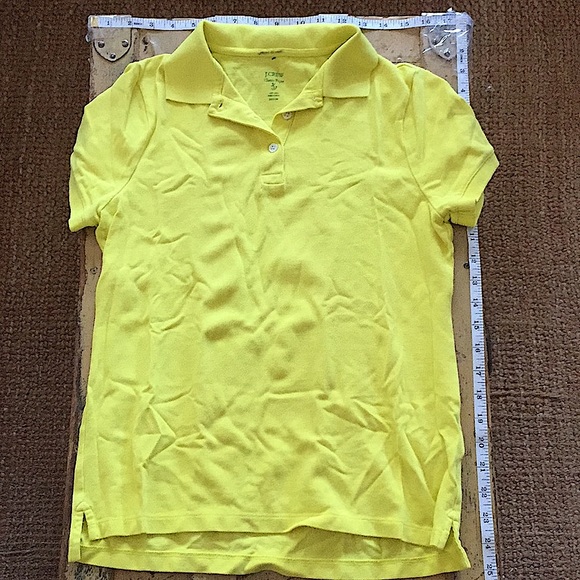 J. CREW CLASSIC STRETCH PIQUE SS POLO SHIRT NEON M - Picture 2 of 8